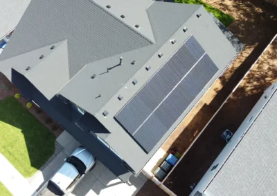 Solar installation on home in Oregon